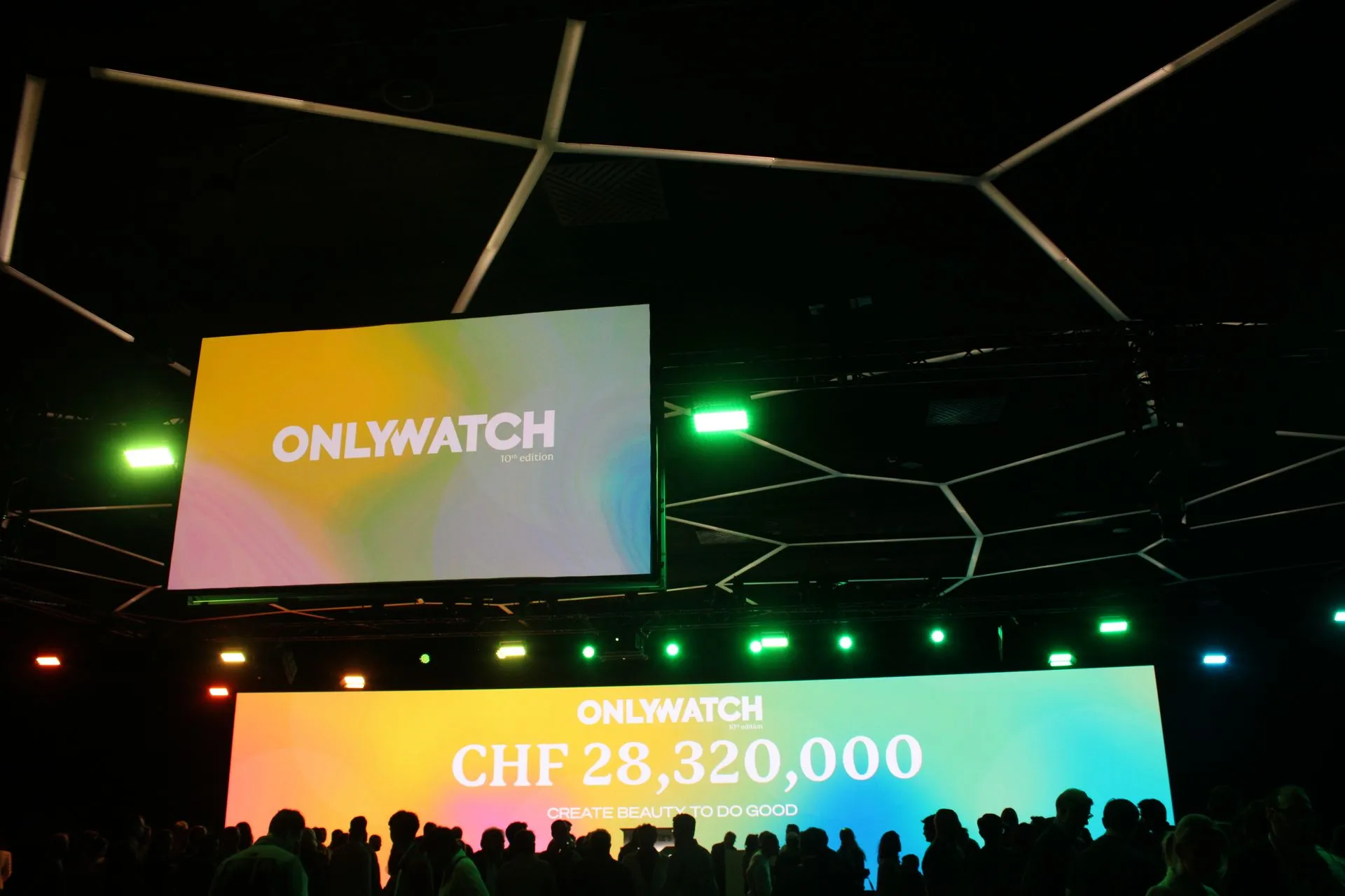 Only Watch - événement organisé dans les halles de Palexpo